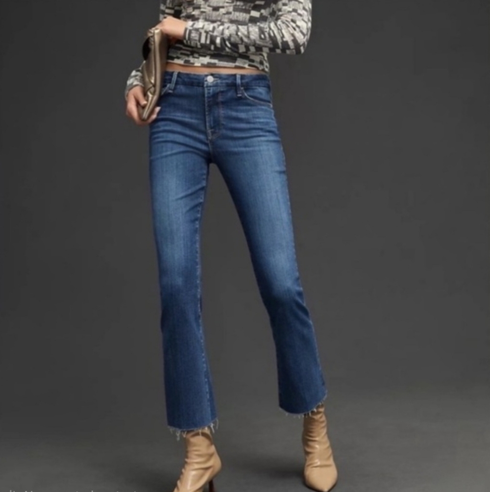Frame Le Crop Mini Boot Jeans